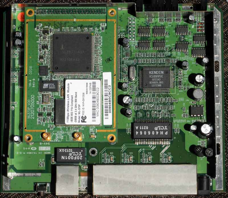 LINKSYS-BEFW11S4 Main board w/RF Module