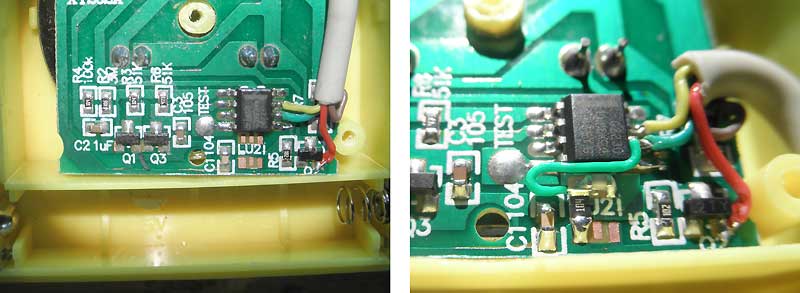 Reset circuit for MSP430G2230.