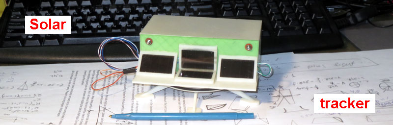 Sensor-less solar tracker on MSP430F2012.