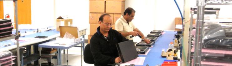 Assembly process at Win Ent.