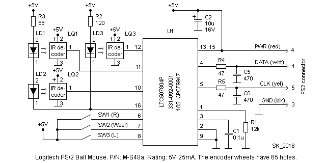 Wireless Mouse Schematic - Wiring Diagram Schemas