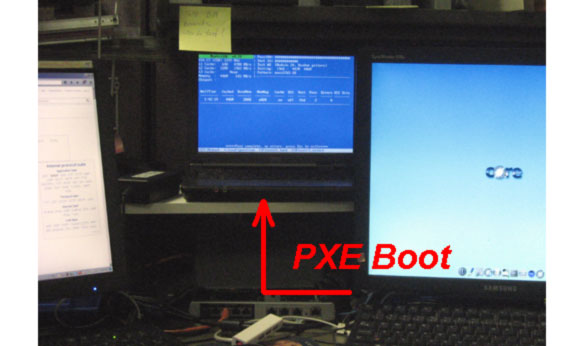 Pxe Computer PXE Server on TC Linux. How it works
