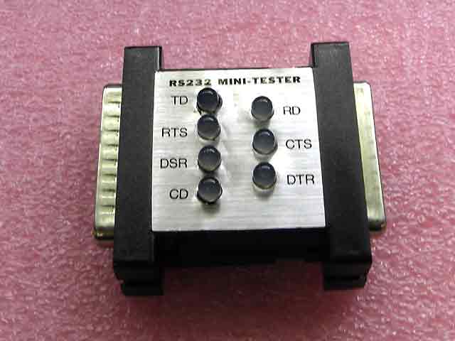 RS-232 mini tester